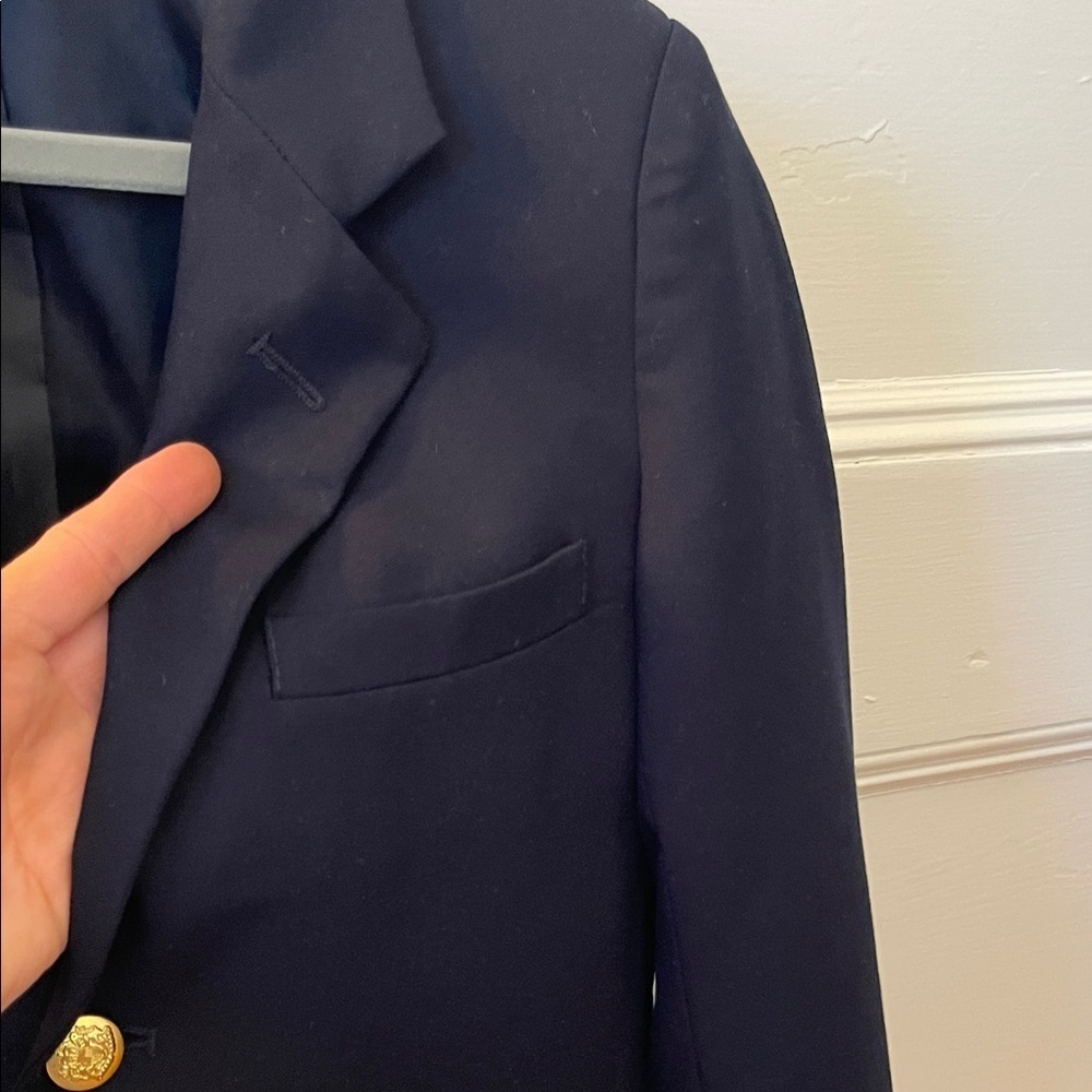 Classic Navy Boys size 7 Blazer - Picture 5 of 16